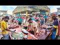 WoW ATTRACTIVE Biggest Street Fish Cutting Fish Market In Sri Lanka EXPERT MASTER FISH CUTTING