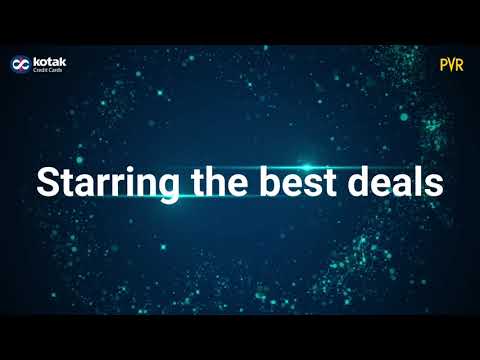 It’s Showtime with PVR Kotak Credit Card!