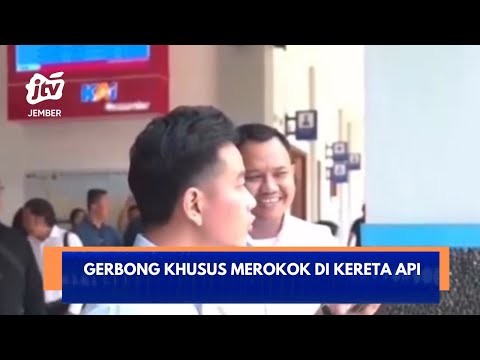 GERBONG KHUSUS MEROKOK DI KERETA API