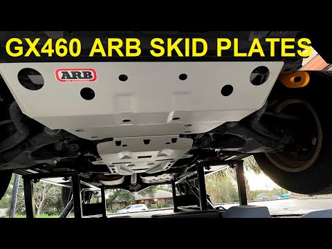 Lexus GX460 ARB Skid plates DIY installation