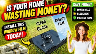 Is your home wasting money? Install this window film today!