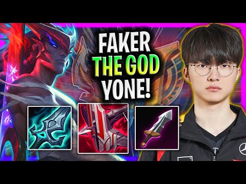 FAKER IS A GOD WITH YONE! | T1 Faker Plays Yone Mid vs Irelia!  Season 2025