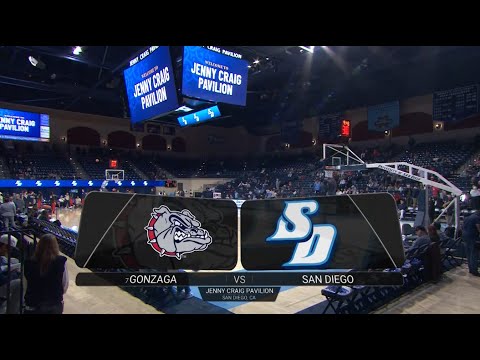 Gonzaga vs. San Diego | Full Game Highlights | WILD FINISH as Zags Hang On, 99-93