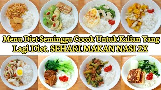 Download lagu MENU DIET SEMINGGU. SEHARI MAKAN NASI 2X. DEFICIT KALORI mp3