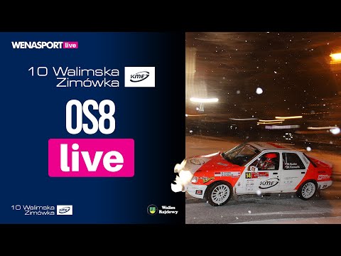 NA ŻYWO - OS8 - 10 KME Walimska Zimówka 2023