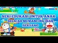 Video Animasi Anak Game LUCU MANCING IKAN HIU Hey Tayo