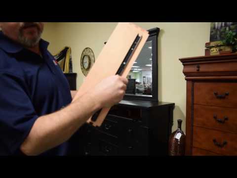 Part of a video titled How-to Remove and Install Drawers - YouTube