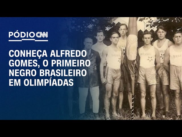 Pódio CNN: conheça Alfredo Gomes, o primeiro negro brasileiro em Olimpíadas | LIVE CNN