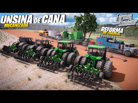 Reforma Macanizada Do Canavial Em Barrinha São Paulo | Farming Simulator 22 Simulando Vida Real