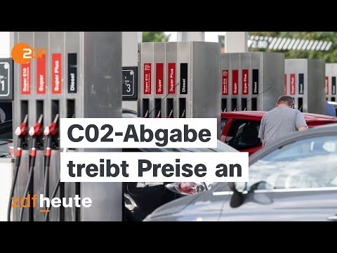 Video Thumbnail: Sprit, Erdgas und Heizöl werden teurer - versprochenes Klimageld bleibt aus | ZDF Mittagsmagazin