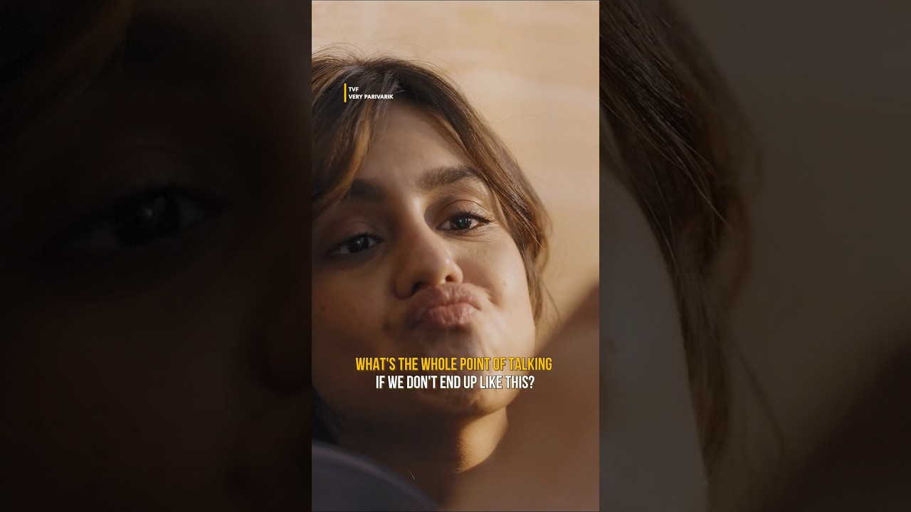 Me and who??🥰😂 #TVF #VeryParivarik
