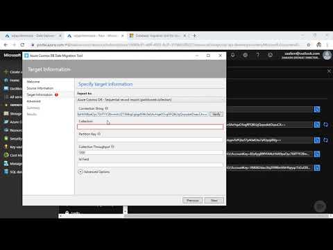 Part 12 : Using Azure Cosmos DB Data Migration Tool Downloaded - Amazing Official