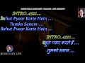 Bahut Pyaar Karte Hain Male Version Karaoke With Scrolling Lyrics Eng. & हिंदी