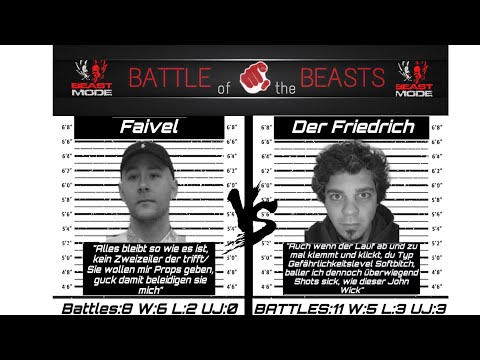 FAIVEL VS DER FRIEDRICH [BEAST MODE LIVE EVENT HAMBURG]