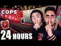 24 Hour Overnight Challenge In MOVIE THEATER CRAZY ENDING