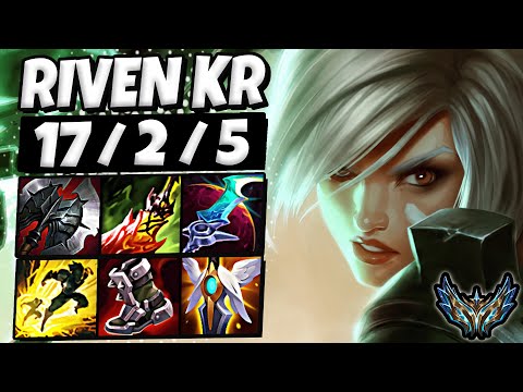 Riven TOP vs Gangplank [ OTP ] Lol Korea Challenger Patch 13.17 ✅