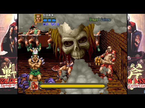 [TAS] GOLDEN AXE: The Revenge of Death Adder - Gilius in  22:20 (ARCADE) / Production 2023