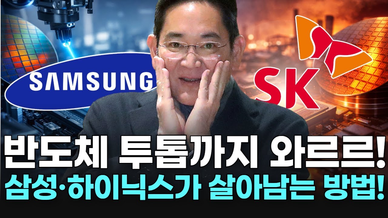 반도체 투톱까지 와르르! 삼성·하이닉스가 살아남는 방법!