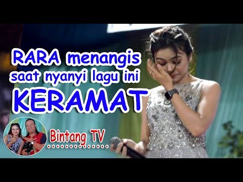 Rara menangis saat menyanyi lagu ini