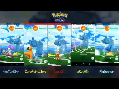 Regice (Frost Breath/Focus Blast) - 5 Trainers with 30 Unique Pokemon - Windy Boost