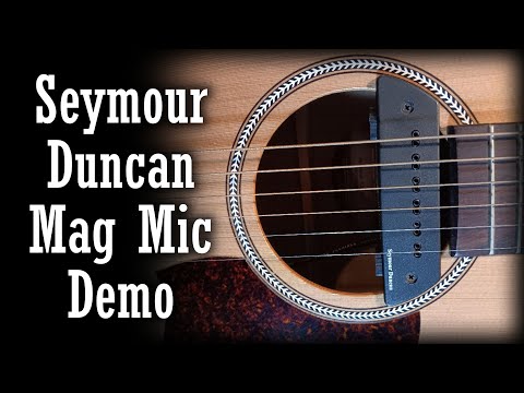 Seymour Duncan SA-6 Mag Mic Acoustic System 2010s - Black image 6
