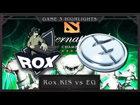 The International 2013 WQ - Rox.KIS vs EG Game 3 (Highlights)