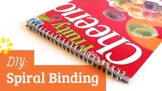 DIY Spiral Bookbinding Tutorial | Sea Lemon