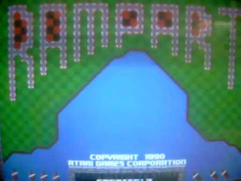 play atari rampart