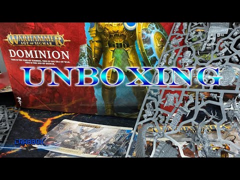 Age of Sigmar - Dominion!   Unboxing!