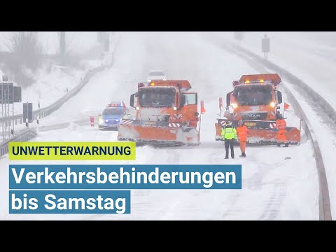 Unwetterwarnung: Probleme auf den Straßen drohen morgen bis Samstag!