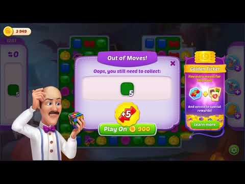 HomeScapes Stuck Hard Level 1287