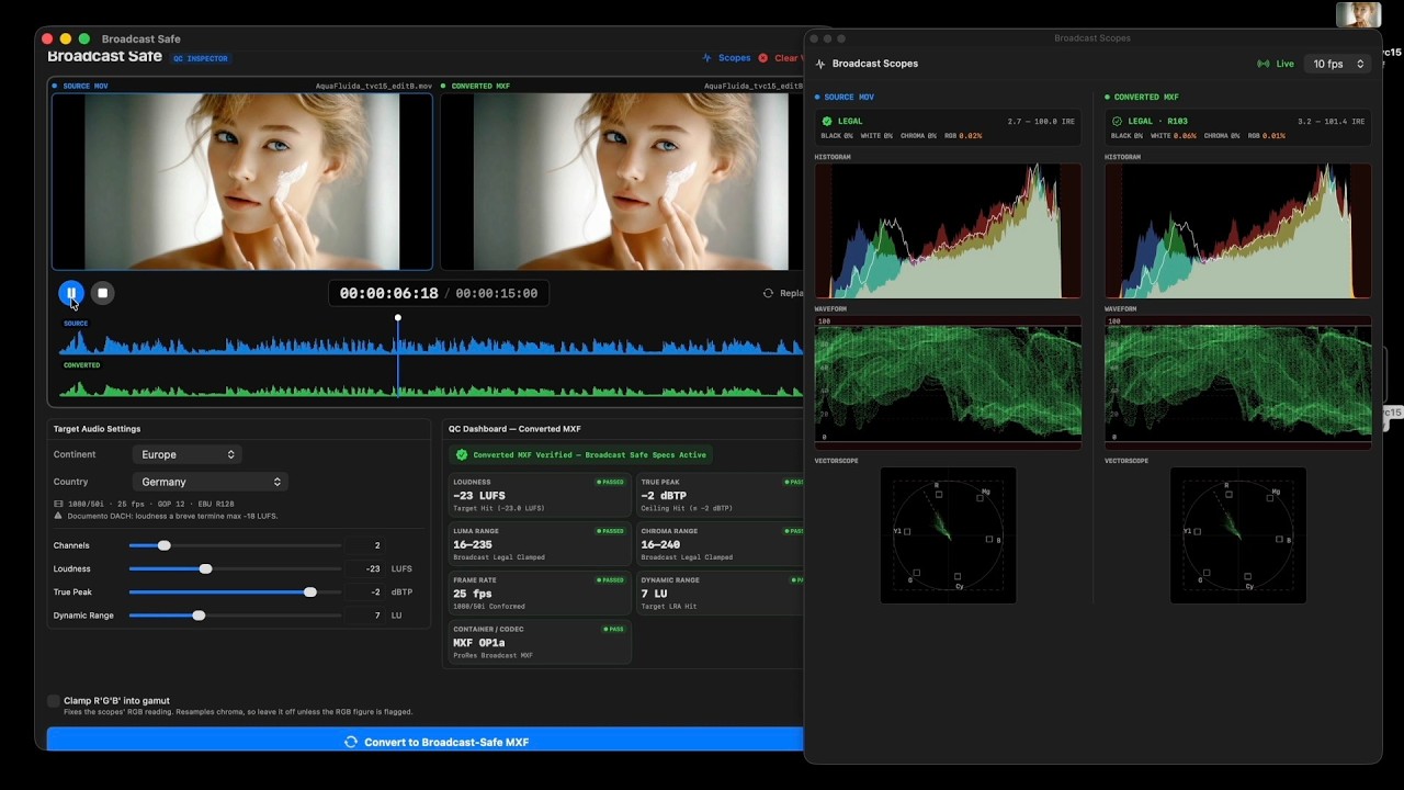 Watch Broadcast Safe Demo Video