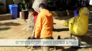 טיפול בעזרת כלבים - טיפול בעזרת בעלי חיים - סרטון תדמית חלק 2 עמותת כב"א