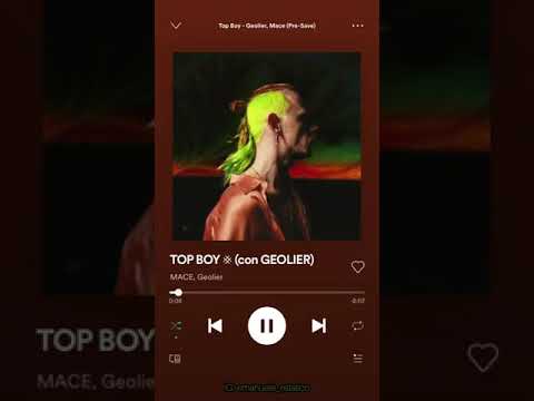 Mace E Geolier - Top Boy (Official e Audio)