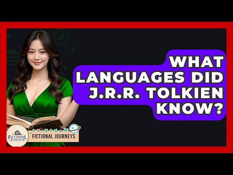 What Languages Did J.R.R. Tolkien Know? - Fictional Journeys