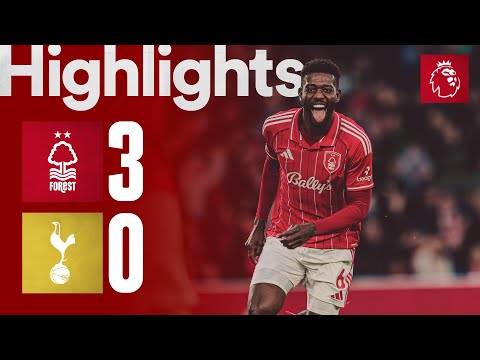 SENSATIONAL SANGARÉ STRIKE! 😱 | Nottingham Forest 3-0 Tottenham Hotspur | Premier League Highlights