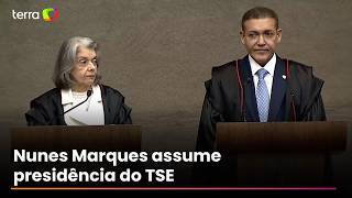Nunes Marques e André Mendonça são empossados como presidente e vice do TSE