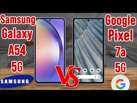 Samsung Galaxy A54 vs Google Pixel 7a | comparison and spec