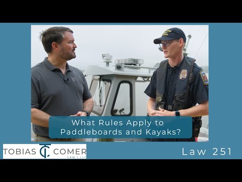 Do You Have to Wear a Life Jacket on a PaddleBoard? | Tobias & Comer Law