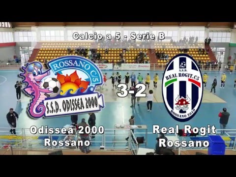 Sintesi : Odissea 2000 - Real Rogit (Campionato Calci A5  Serie B)