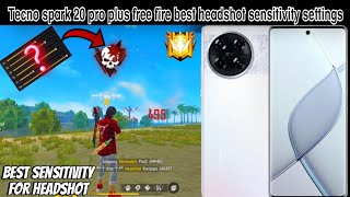 Download lagu Tecno Spark 20 pro plus Free Fire Sensitivity Settings for Headshots🎯🔥 | New Sensitivity Settings💯 mp3