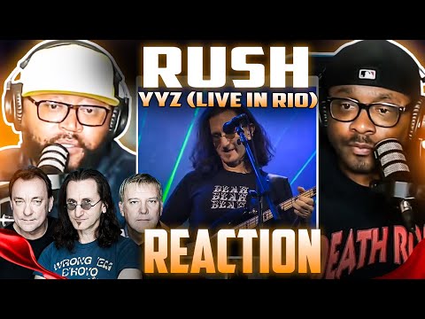 RUSH - YYZ (Live in Rio) | (REACTION) #rush #reaction #trending #brazil