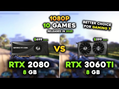 RTX 2080 VS RTX 3060Ti | Which is Better for 1080p Gaming in 2025?