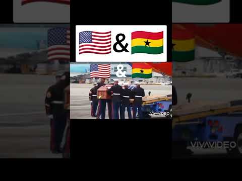 Ghana coffin VS US coffin