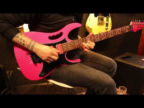 Ibanez JEMJRSP Steve Vai Signature Electric Guitar 2017 - Signature pink image 8