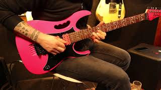 Video thumbnail for Ibanez Signature JEMJRSP-PK Steve Vai Pink by SweetspotGuitars