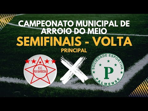 Camp Municipal - Cat. Titulares - Semi Volta - Rui Barbosa x Palmense