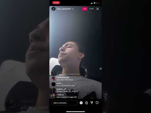 Ndotspinalot previews new song on ig live 7/2/2023