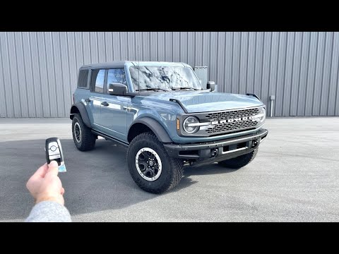 2022 Ford Bronco Badlands Sasquatch: Start Up, Exhaust, Test Drive, POV and Review