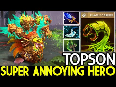 TOPSON [Venomancer] Super Annoying Hero Mid is Back Dota 2